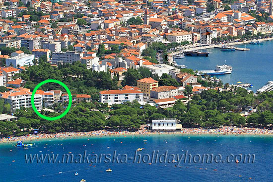 Ferienwohnungen Makarska nahe Strand